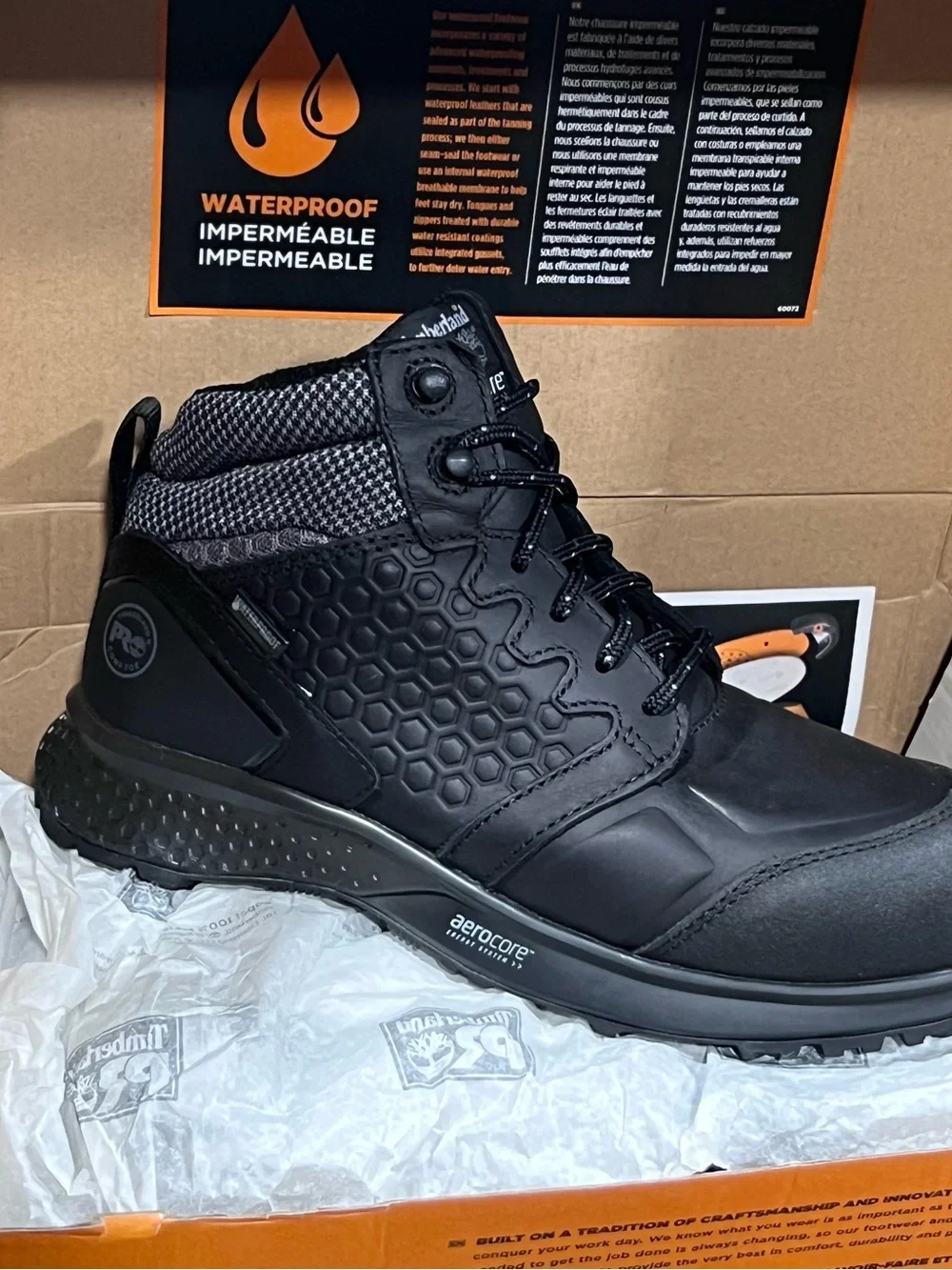 Timberland PRO Men's Black Work Boots